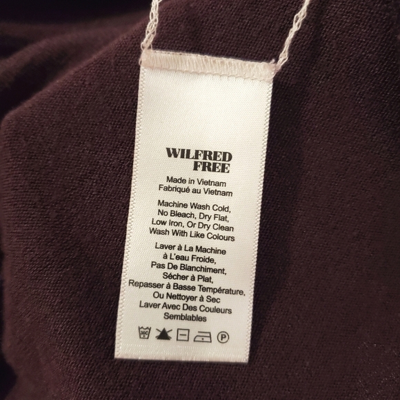 Wilfred Free - Off Shoulder Crop Top - Size S - Picture 4 of 6